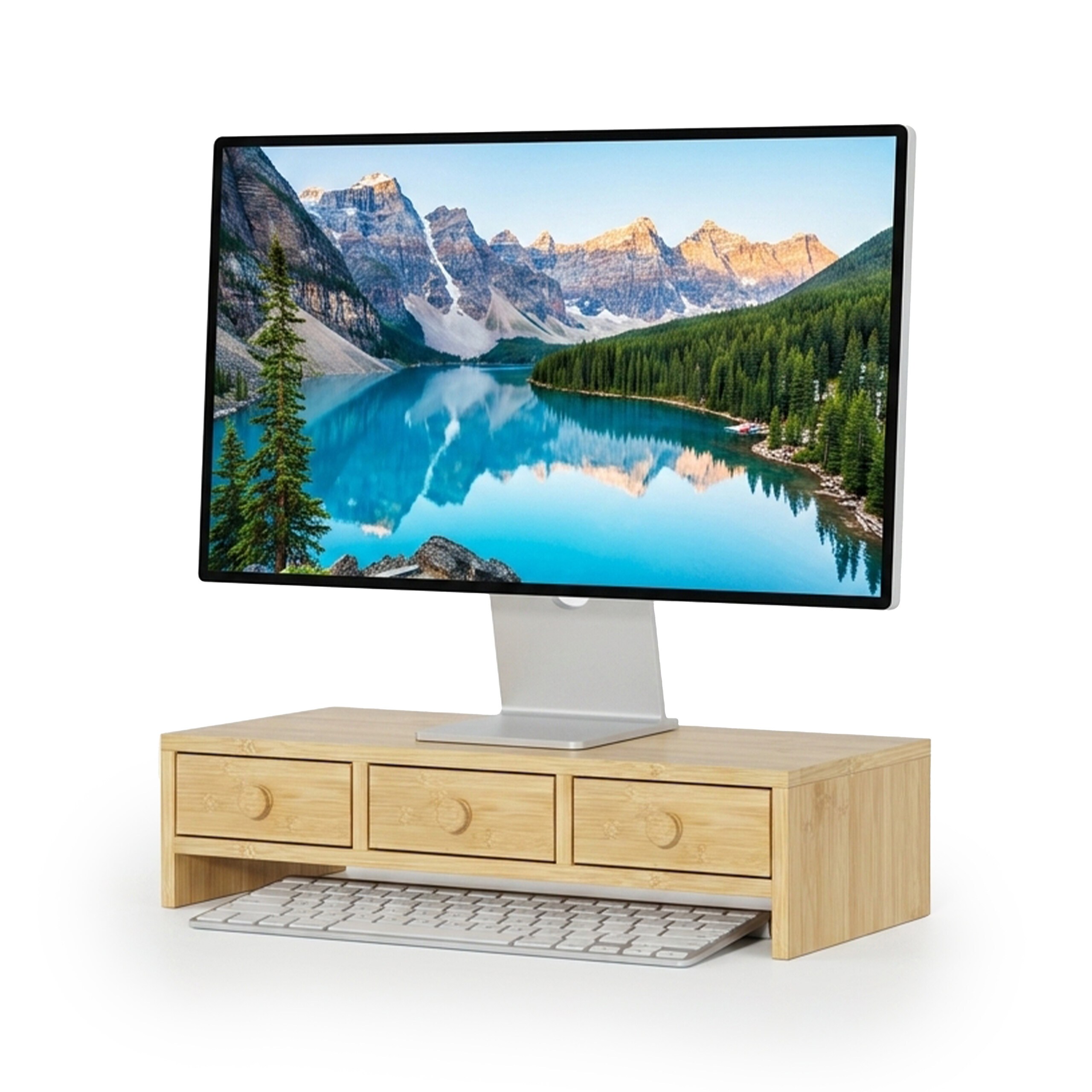 Monitor Stands - (w)51 X (h)12.5 X (d)24 Cm