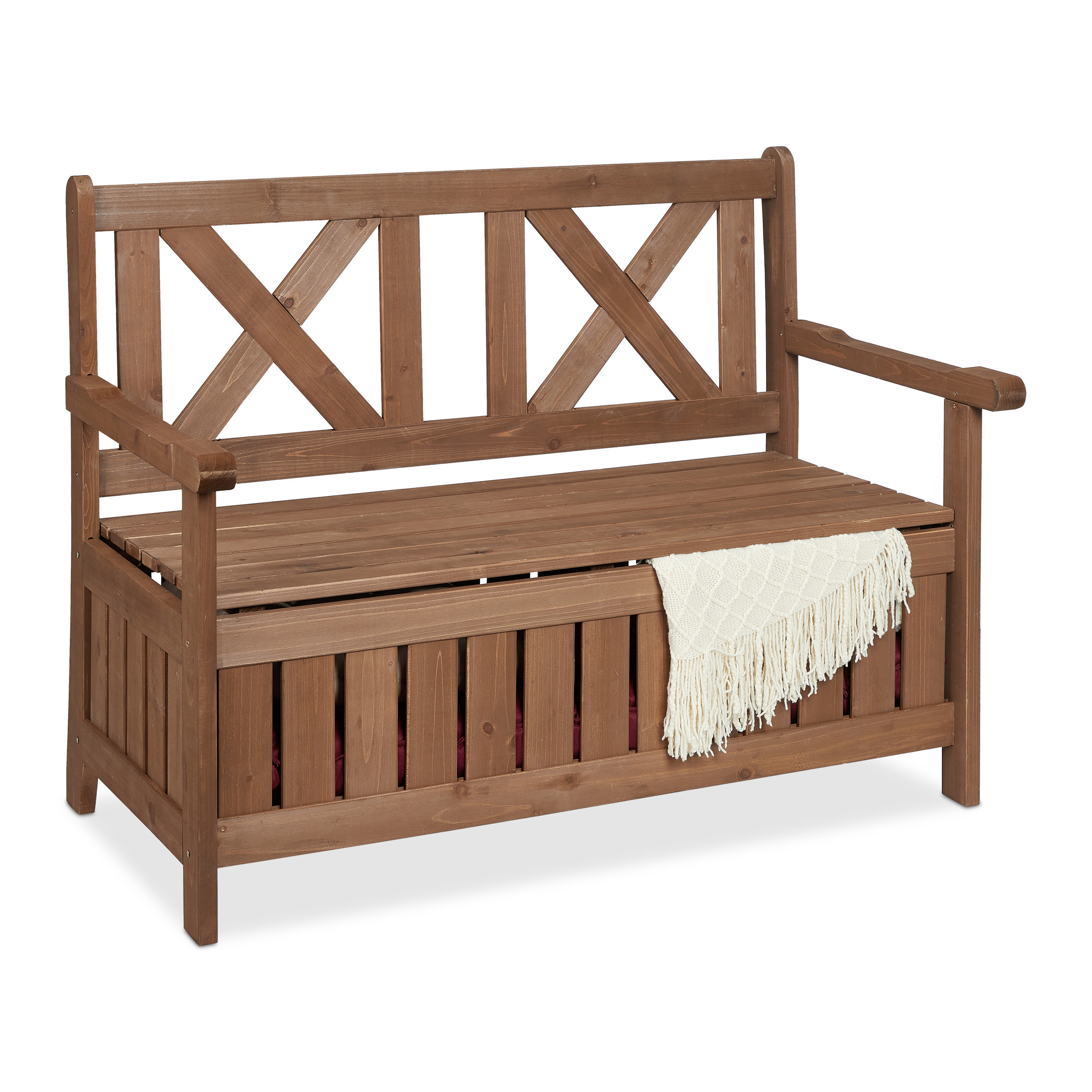 Garden In Dark Brown - (w)115 X (h)85 X (d)60 Cm