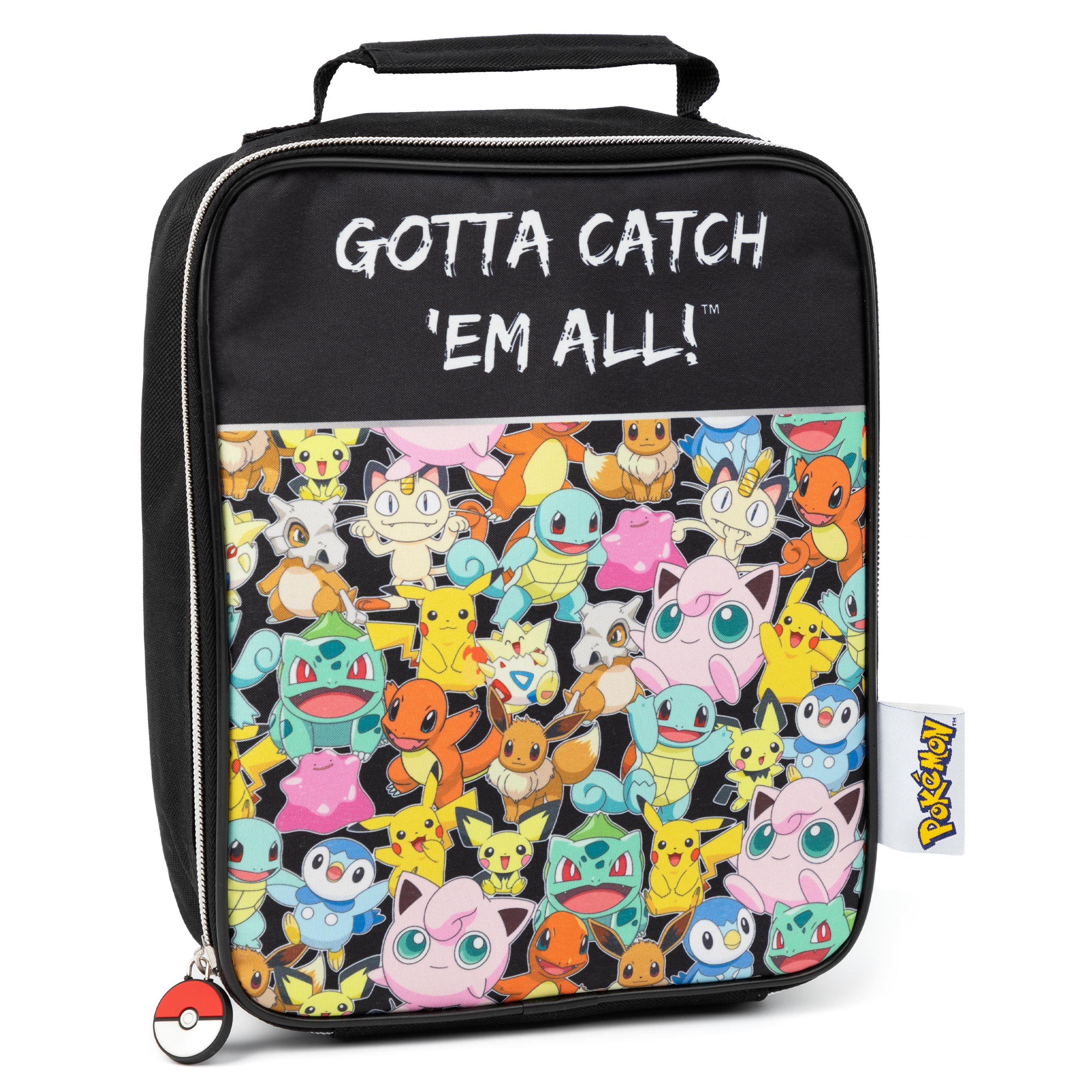 TEMU Lunch Bag For Kids | Catch 'em All Adventure | Boys And Girls Characters Food Container | Carry The Enchantment Of Lunch Bag For Fans