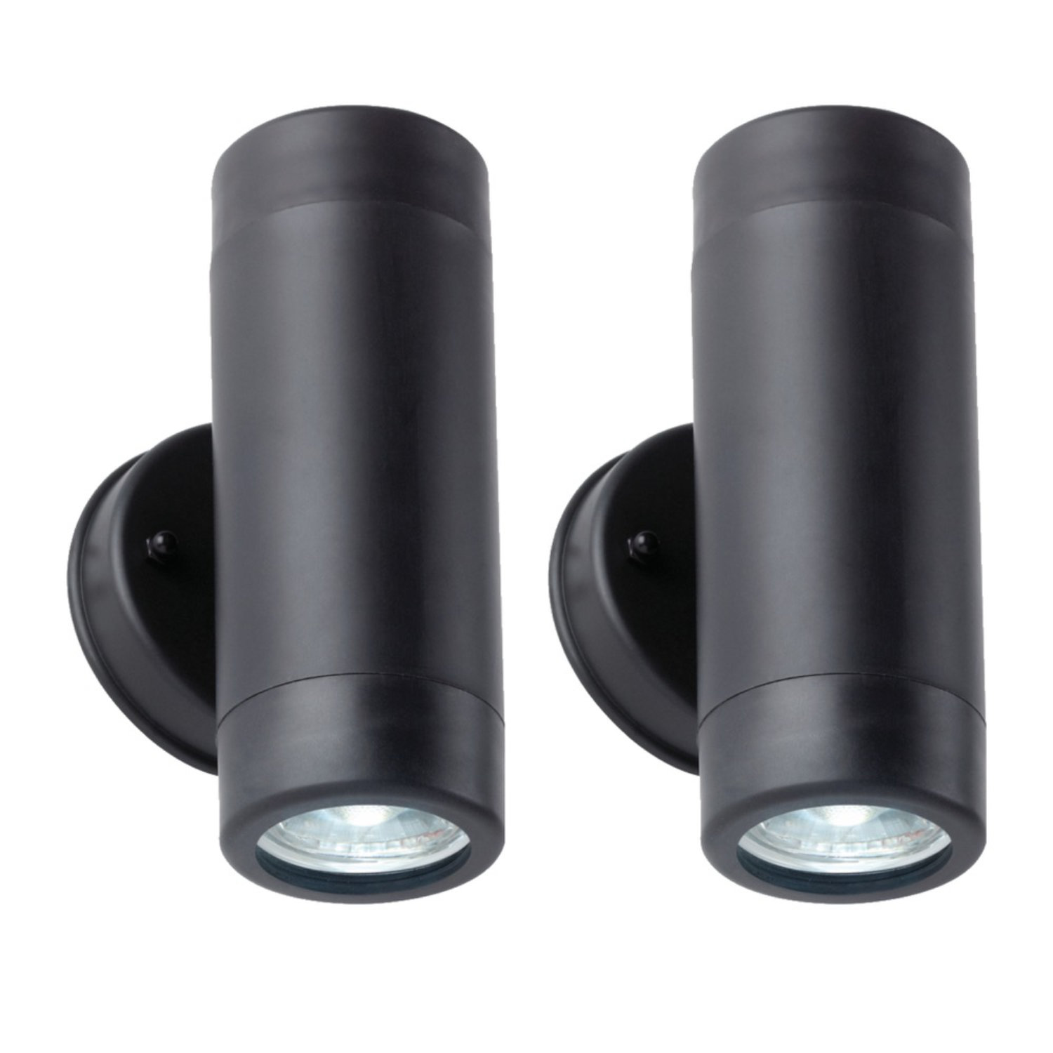 TEMU Set Of 2 Polypropylene Up Down Wall Lights
