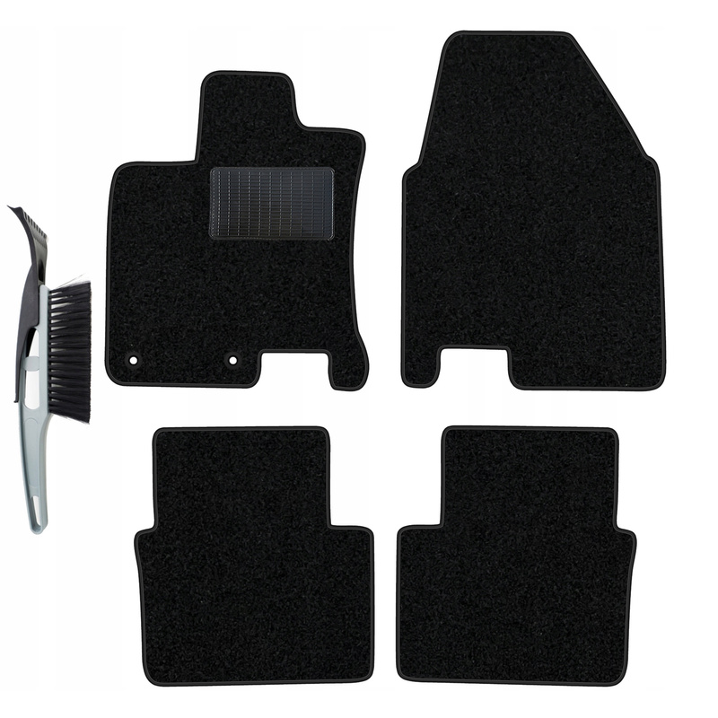 TEMU Set Completo Tappetini Auto in Velluto per Nissan +2 2008-2012