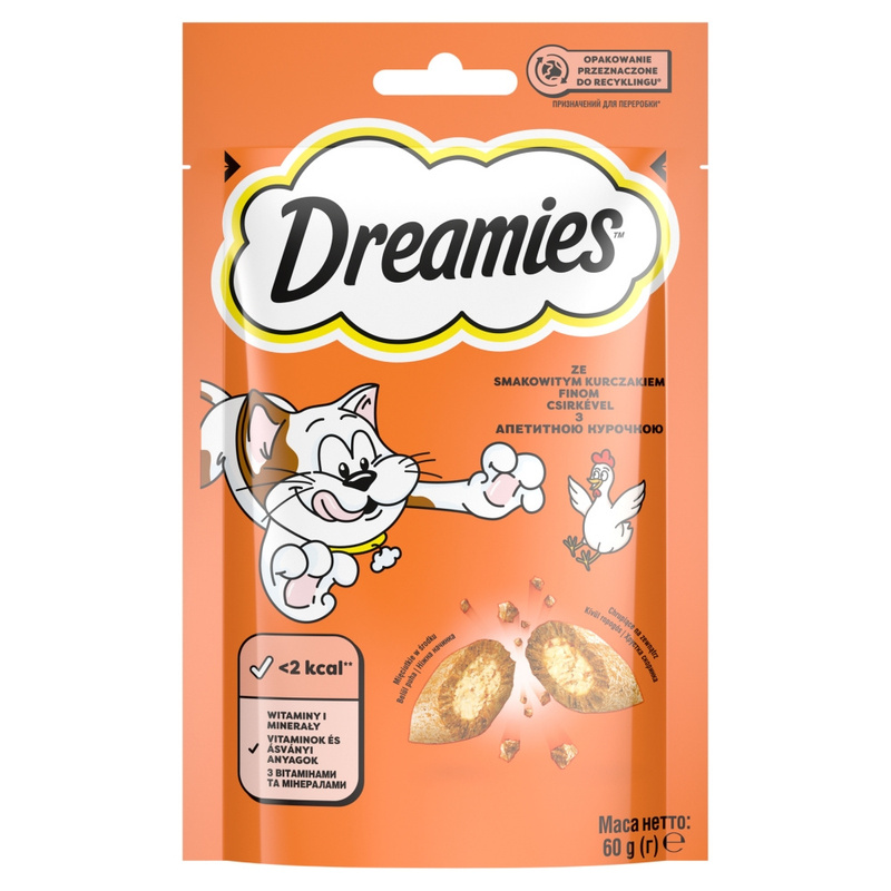 Dreamies With Chicken 60g