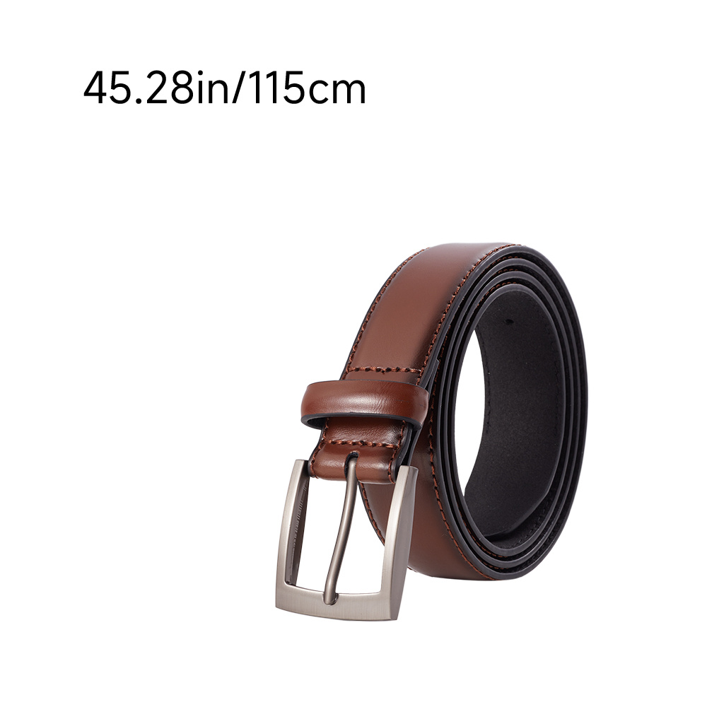 Men's Adjustable Perforated Embossed Belt Strap