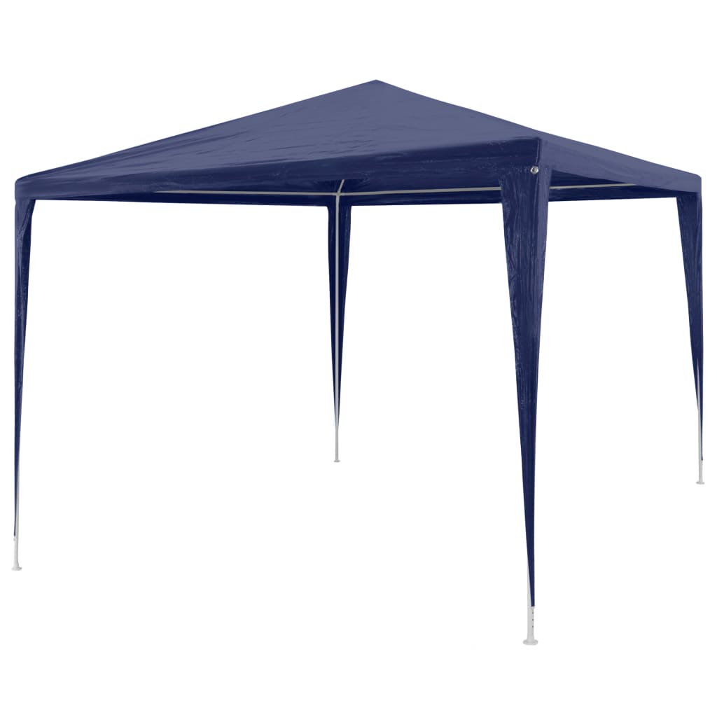 Vidaxl Party Tent 3x3m Blue Tent Festival Tent Garden