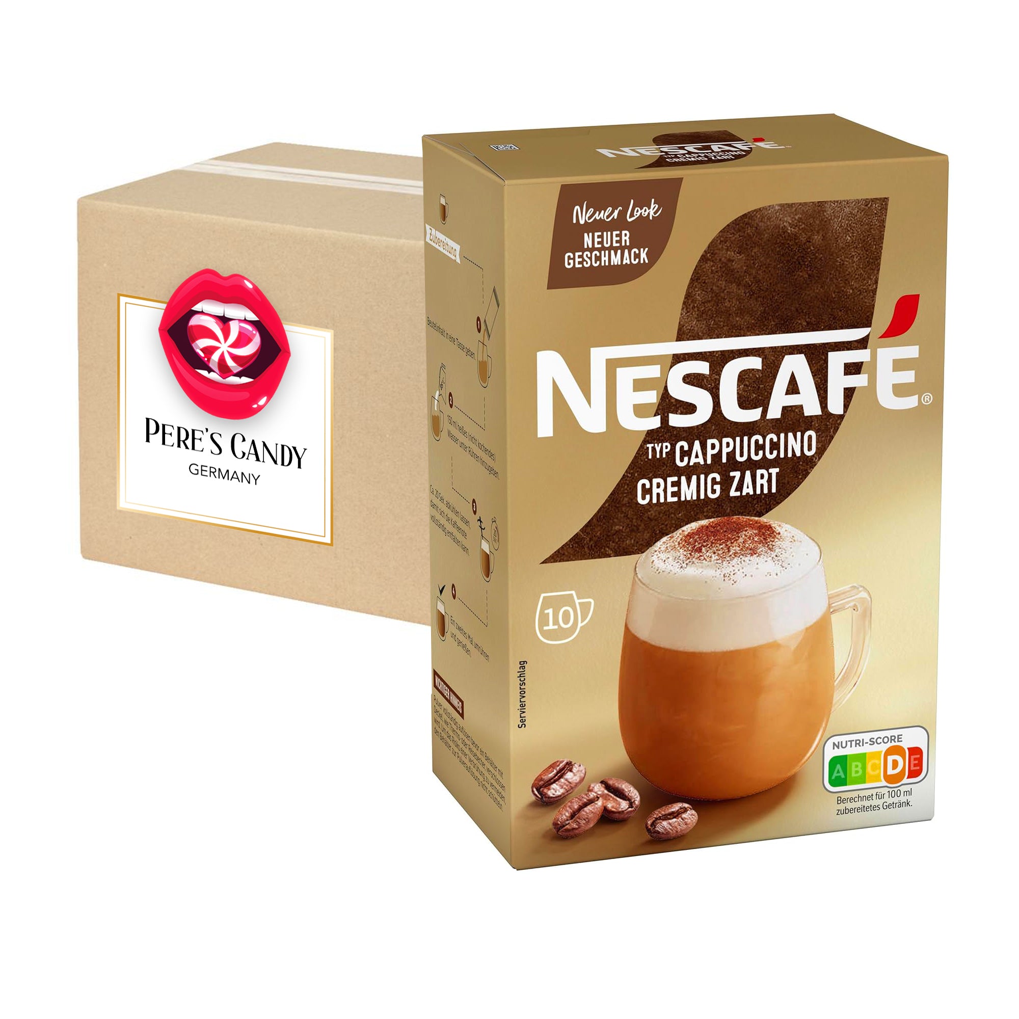 Nescafé Cappuccino Creamy Light 4x140g