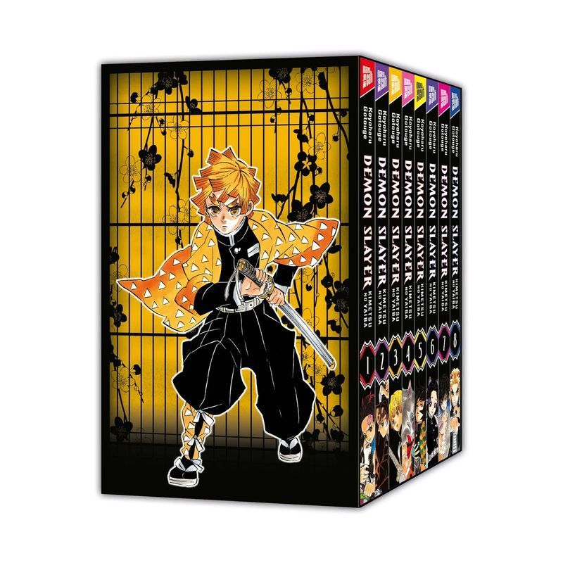 Image of Demon Slayer Kimetsu No Yaiba 1 8 With Collector's Box - Paperback - Koyoharu Gotouge - Demon Slayer / Kimetsu No Yaiba - 1568 Pages - German - 2022 - Manga Cult - Ean 9783964337016