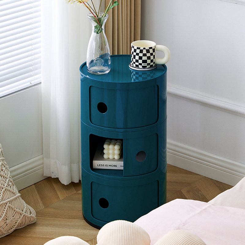 Blue Storage Box, Office Storage Drawers, 2 or 3 Floors
