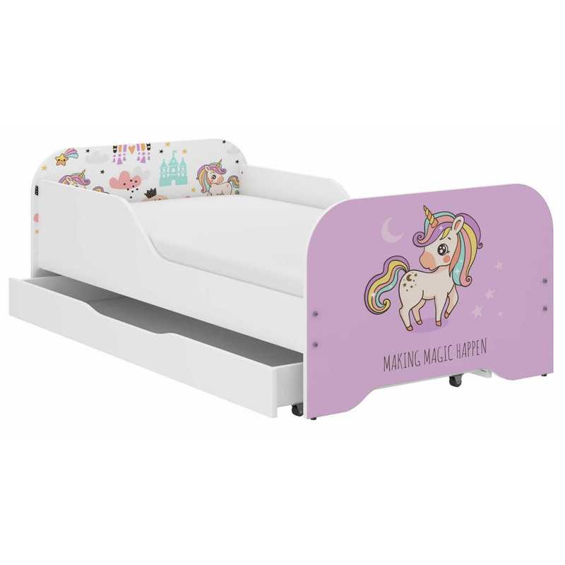 Children's Bed 160x80 Single Pink