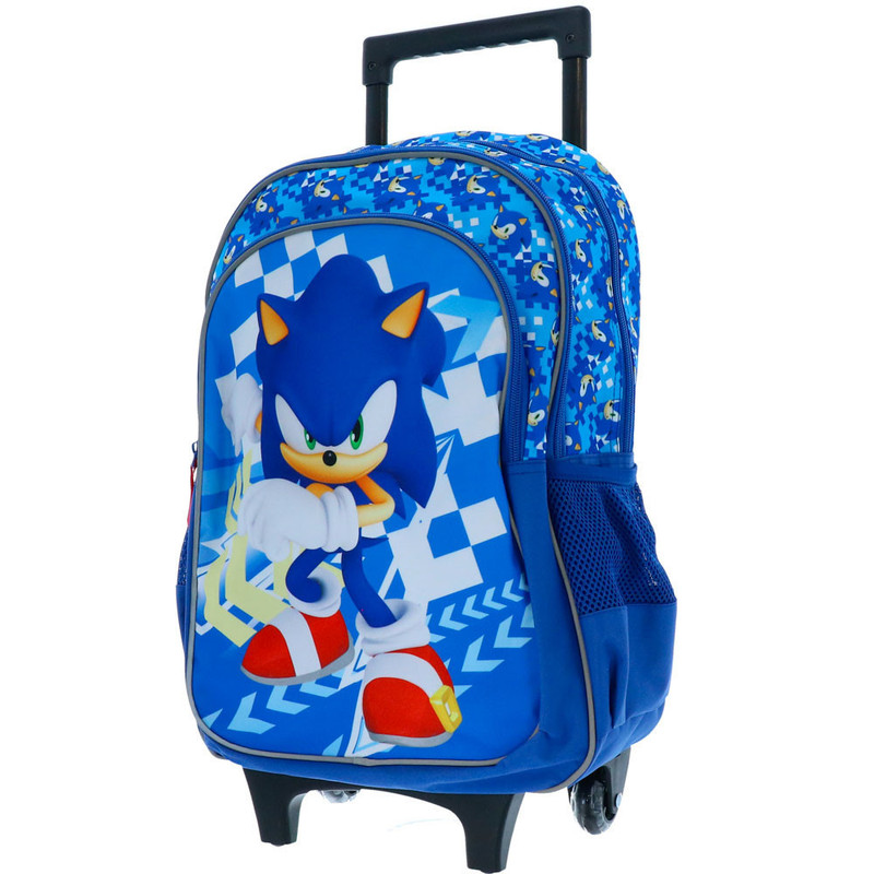 TEMU Sac à dos à roulettes Sonic Flash 48 Cpt