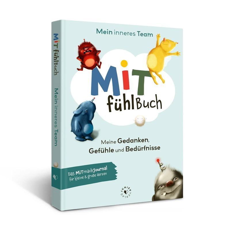 Image of My Feelings Book - Book - My Inner Team Journal For Children: My Thoughts, Feelings, And Needs - Elisa Eckartsberg - My Inner Team - 140 Pages - German - 2025 - Juniek Publishing - Ean 9783982756110