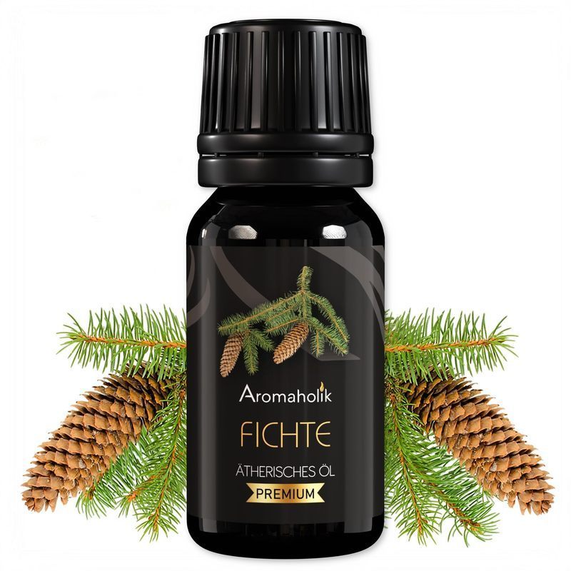 Aromaholic Fir Needle Oil Natural - Essential Oil For Diffusers, Fragrance Lamp & Aromatherapy - Certified Essential Oil From India - Essential Oils 10ml For Sauna & Room Fragrance