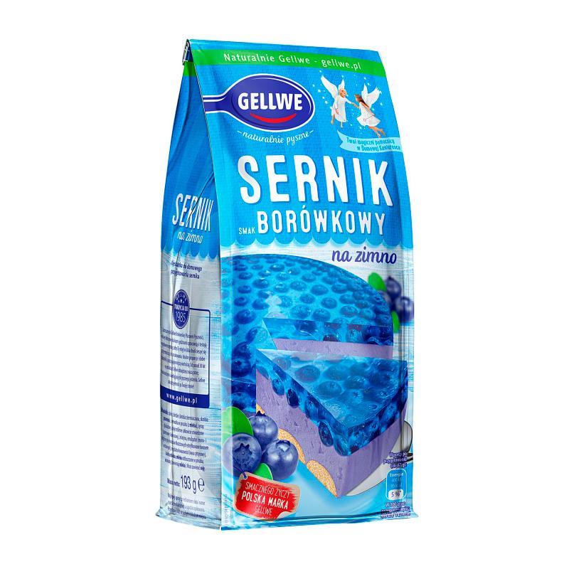 Gellwe Cheesecake Blueberry Flavor Mix For Homemade Preparation 193 G