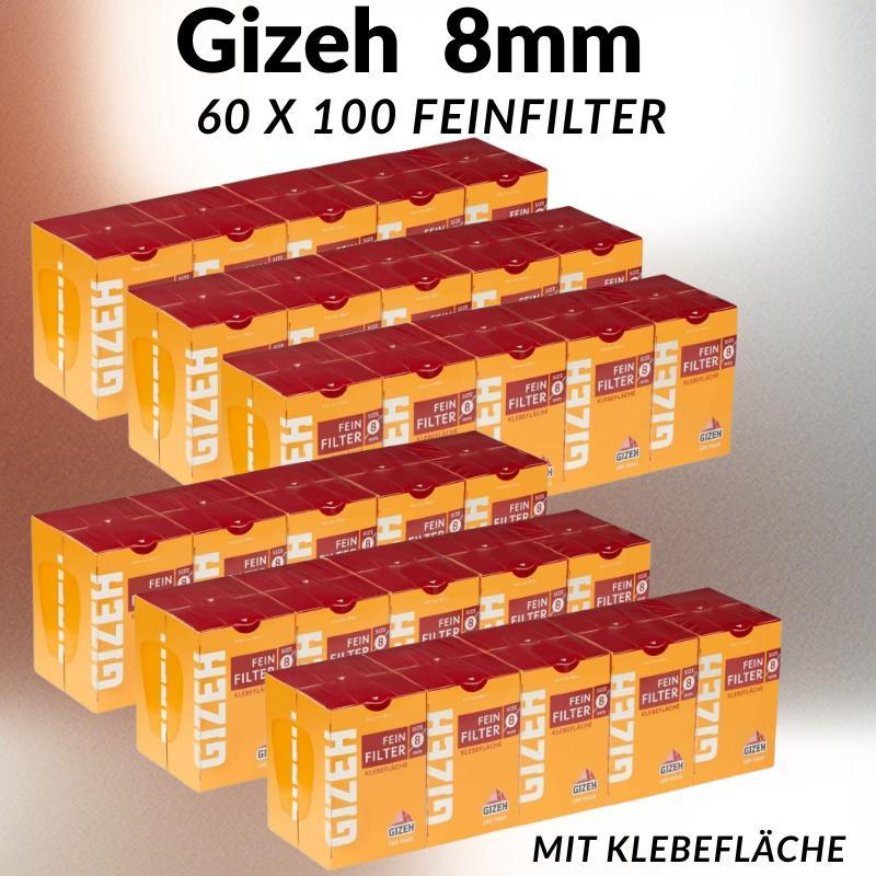 Image of 8 Mm Fine Filter 6 X 10 Packs Of 100 Fine Filters = 6000 Filters