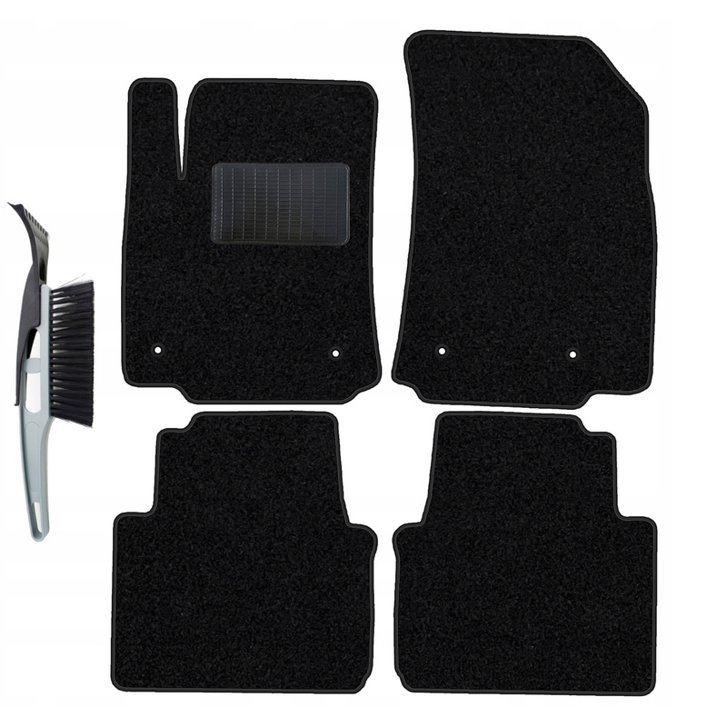 Velour Car Mats Set Compatible With C3 2018-