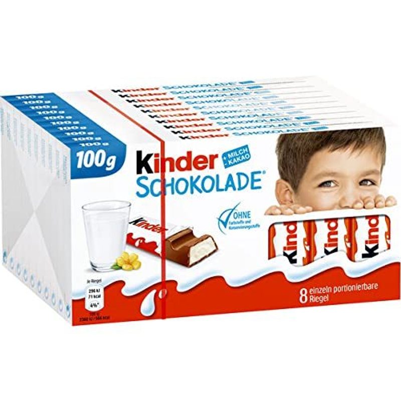 Ferrero Kinder Chocolate 10x100g