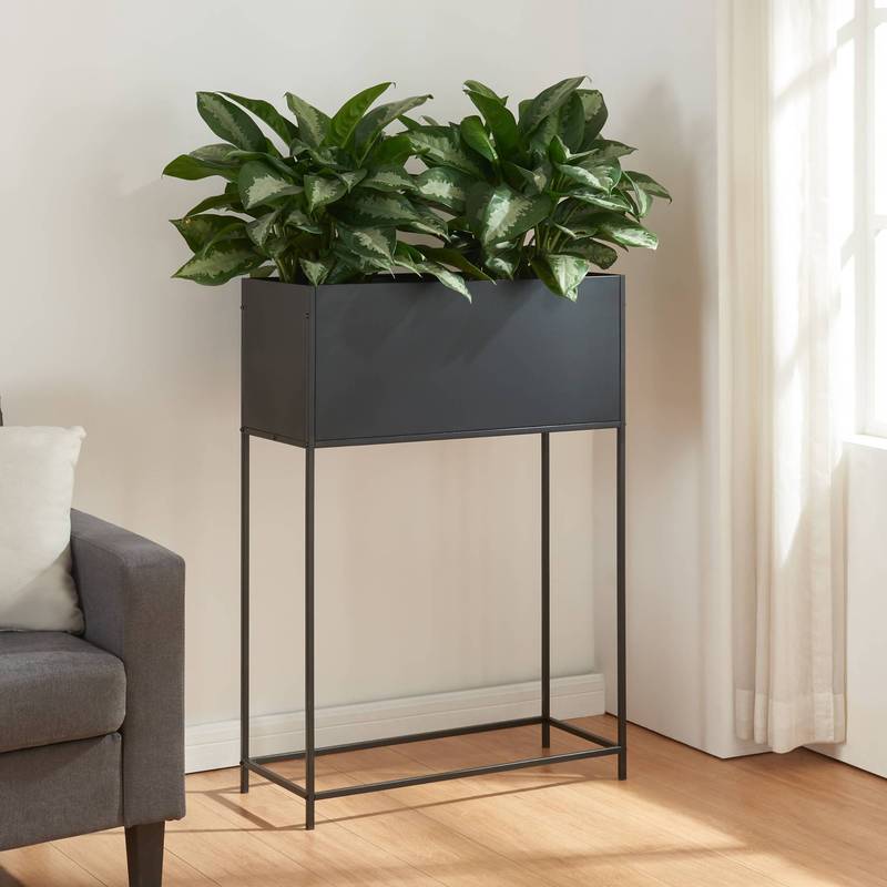 Plant Stands Porsgrunn Metal Black