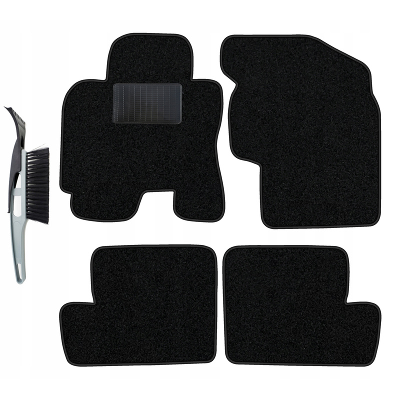 Velour Floor Mats Complete Set Fitting Rav 2000-2005 5 Doors