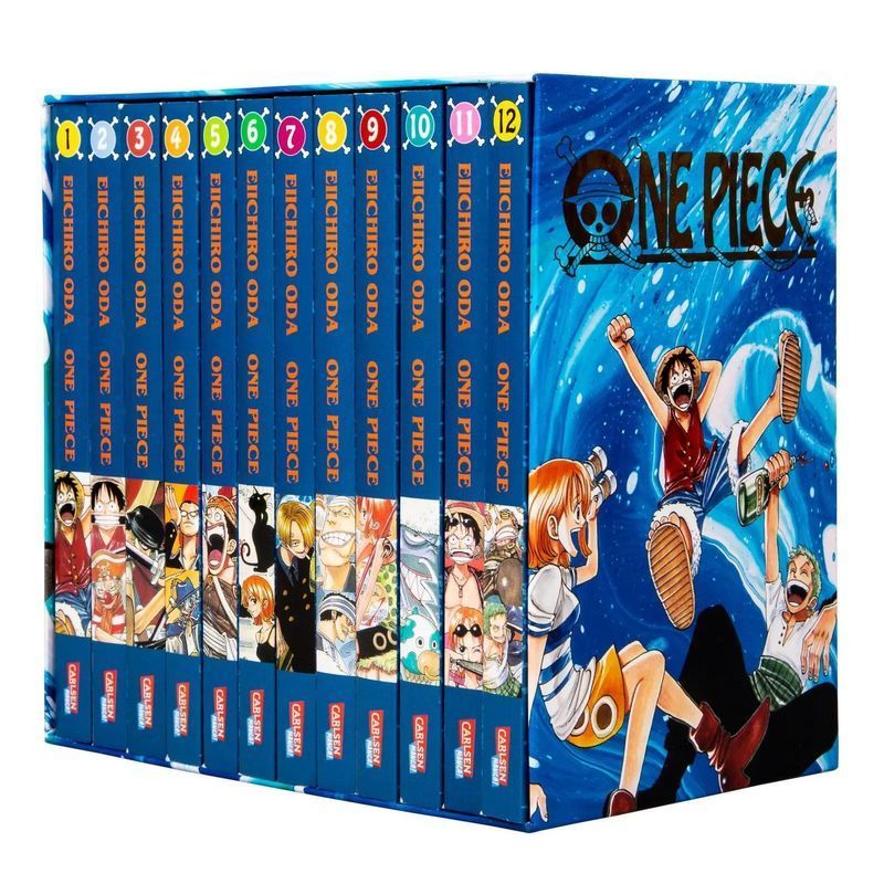 Paperback: 1 Piece Collector's Slipcase 1: East Blue (includes Volumes 1-12) / Eiichiro Oda (german)