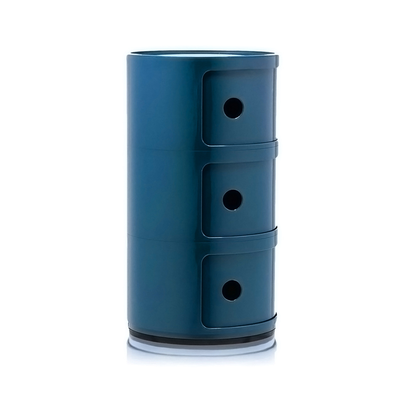 Blue Storage Box, Office Storage Drawers, 2 or 3 Floors