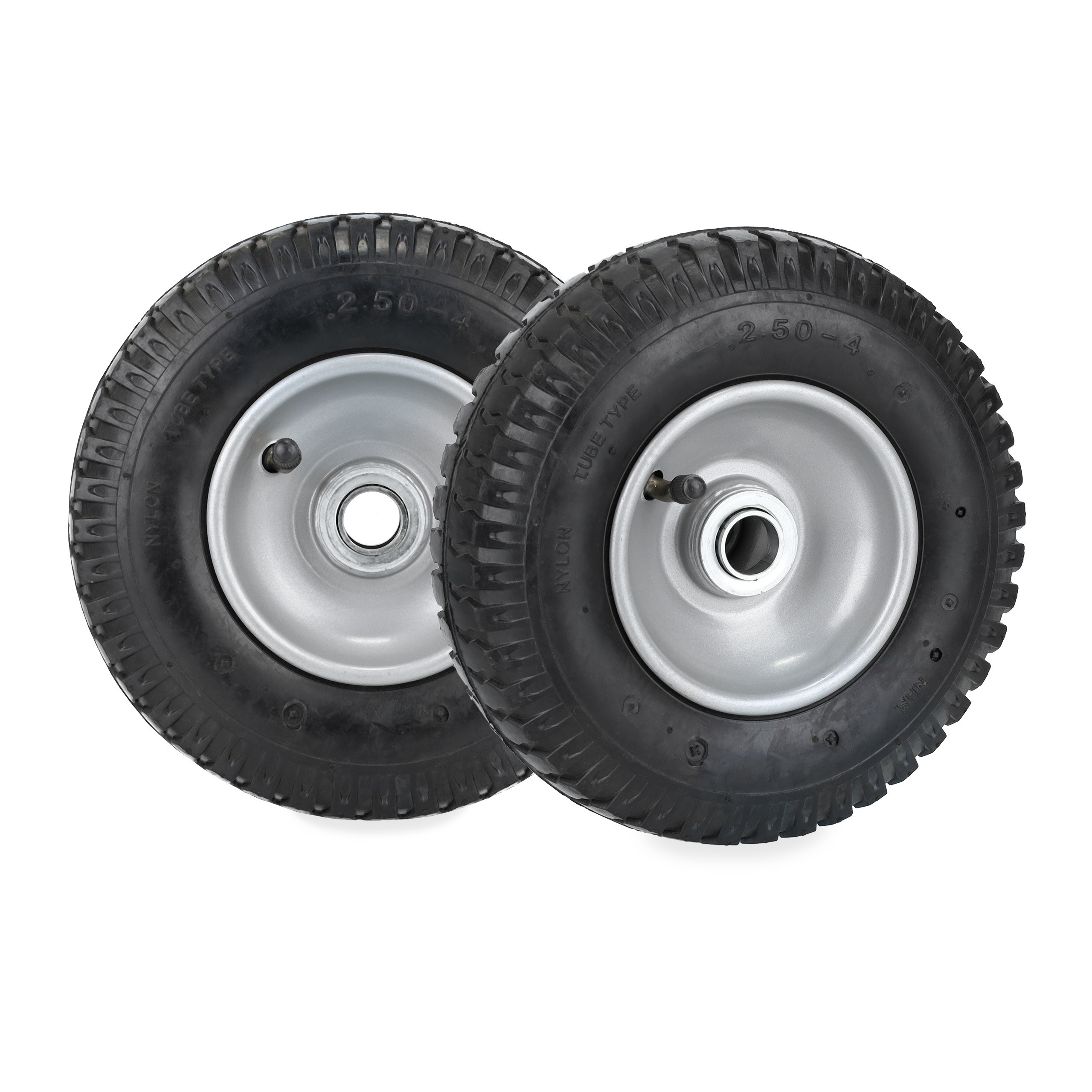 TEMU Pu Wheelbarrow Wheels 2.50-4, Set Of 2