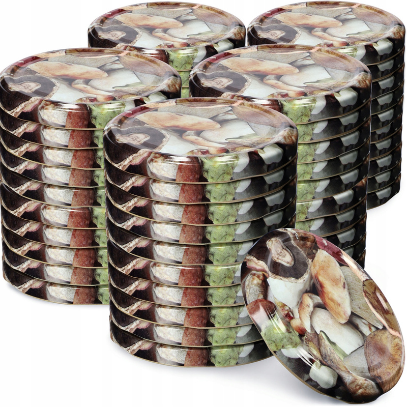 Image of Kadax 50x Jar Lids With Screw Thread, Fi 66, Jar Caps, Lids