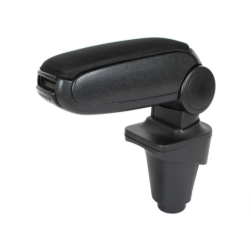 Image of For Fiat 2012 - Armrest Kpl Black Fabric + Mounting Set