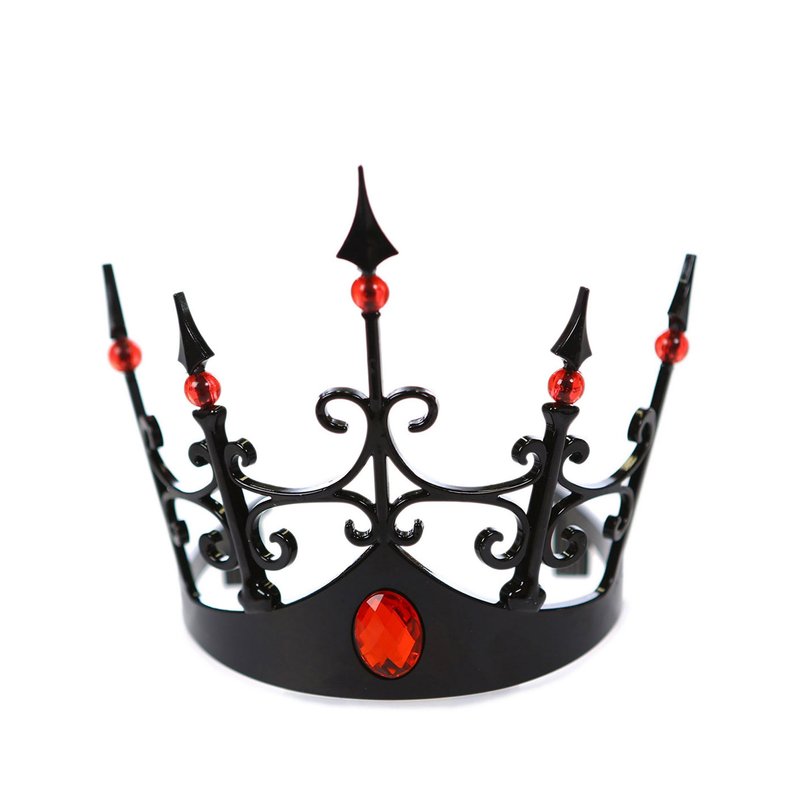 Image of Crown Of The Costume Accessory For Halloween Black- Size Black
