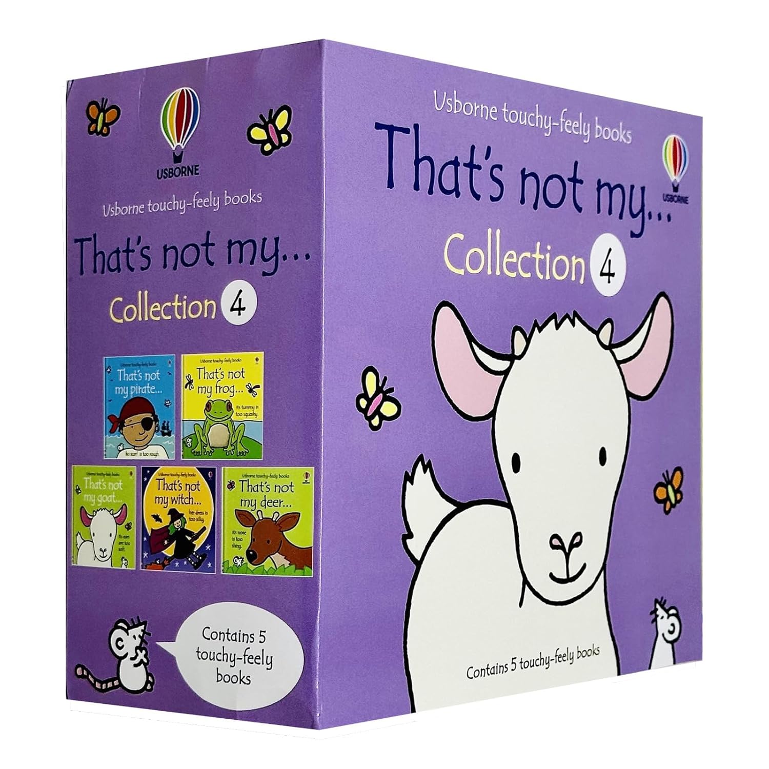     books thats not   4 5 books set witch pirate goat frog deer
