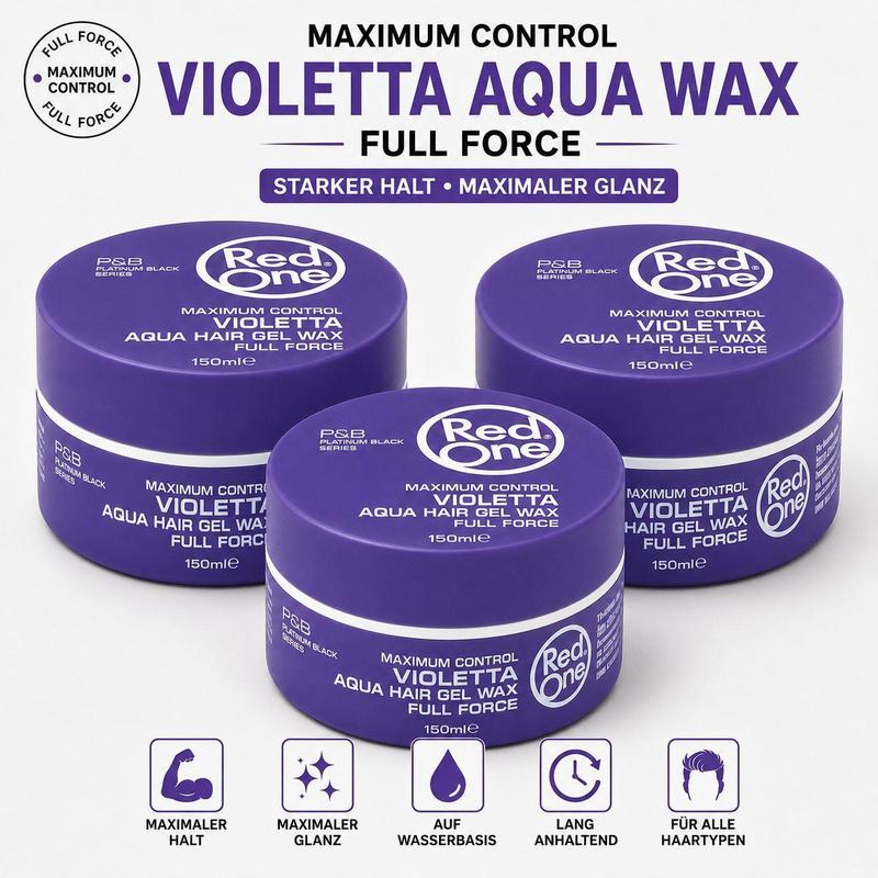 Image of Purple Wax 3pcs Set – 3x150ml Hair Wax