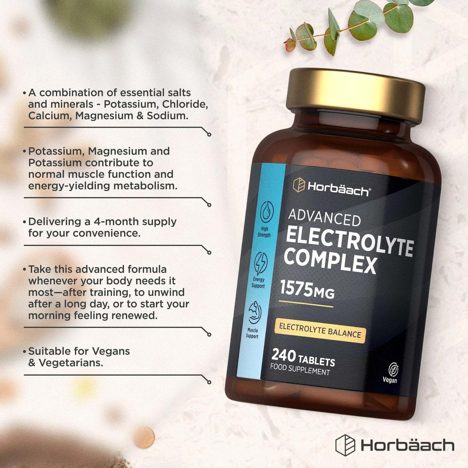 Electrolyte Plus, 240 Tablets