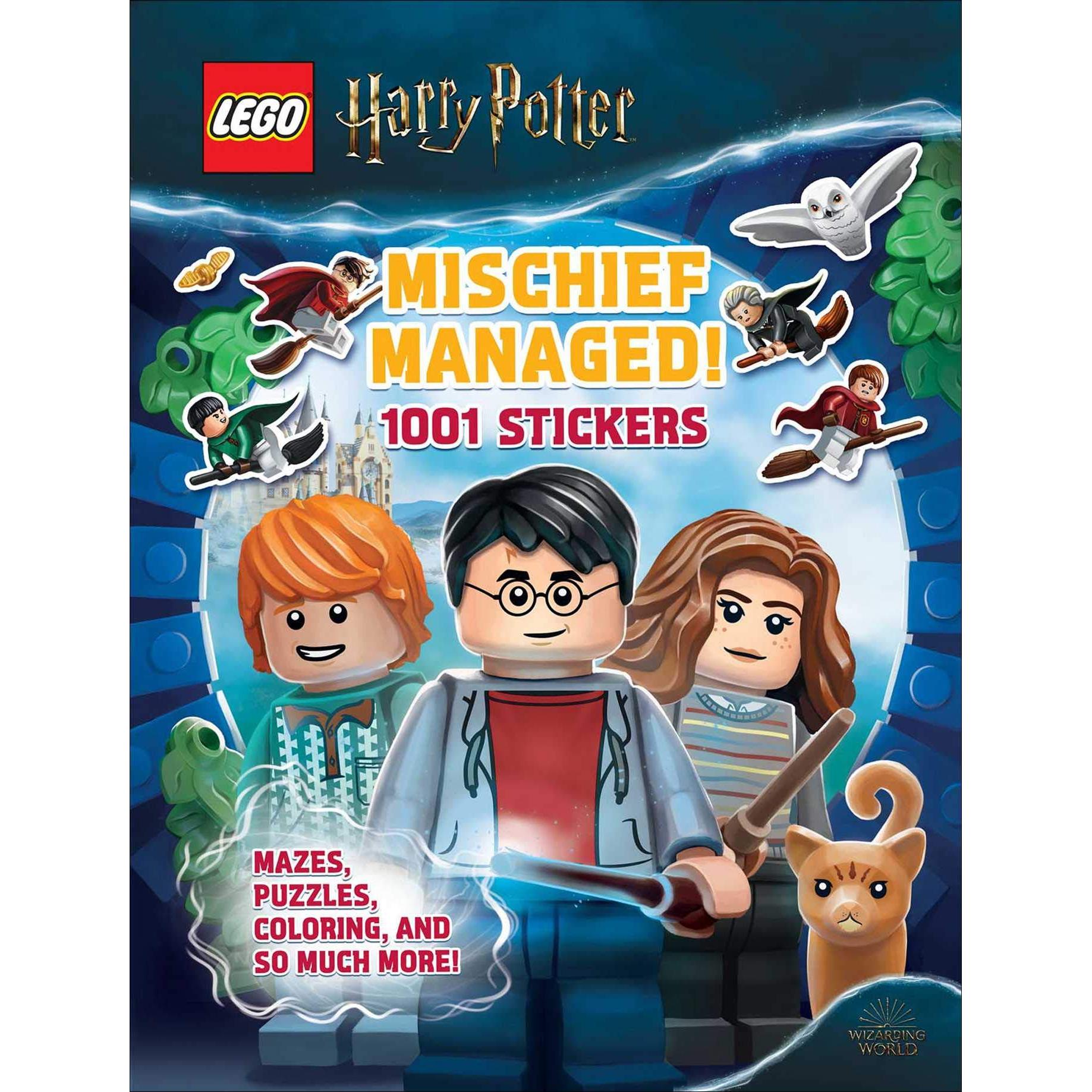 Lego Harry Potter: Mischief Managed! 1001 Stickers Activity Book - Ages 5+ - Paperback