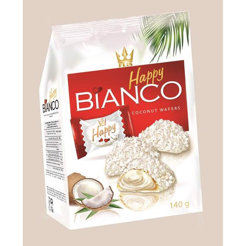 Image of Happy White Coconut Waffles 140g