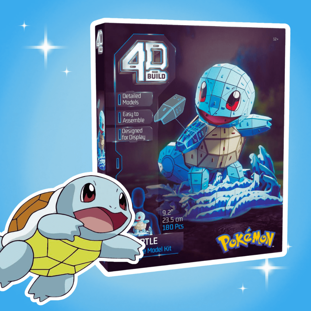 Spin Master 4d Build – Pokémon | Model Building Kit | 180 Pieces