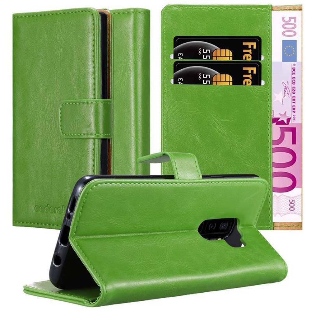Case Compatible For Galaxy S9 Plus Protective Cover With Magnetic Closure, Stand Function And Card Slot Flip Case Cover Wallet Case Foldable Phone Case Book Bag