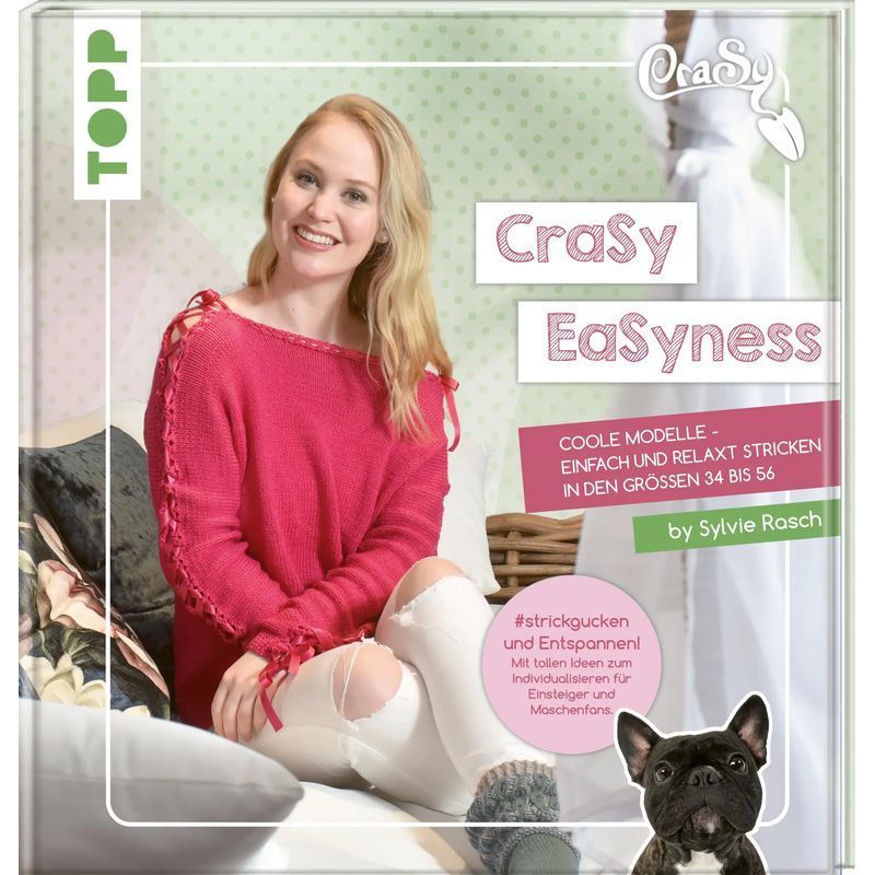 Image of Sylvie Rasch: Crasy Easyness / Cool Models - Easy And Relaxed Knitting In Sizes 34 To 56 / Book / German / 2019 / Frechverlag Gmbh