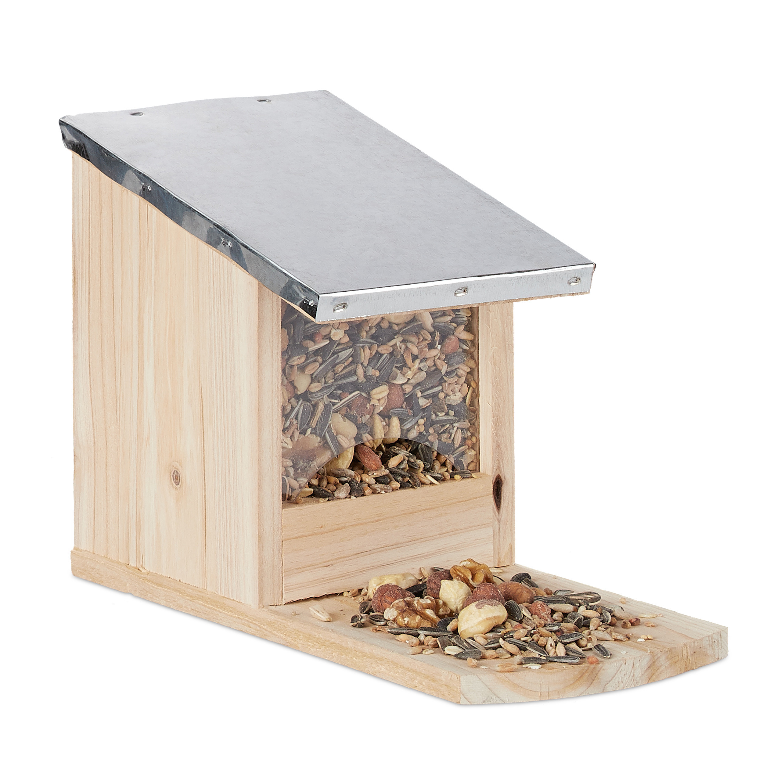 TEMU Squirrel Feeder In Natural Colors