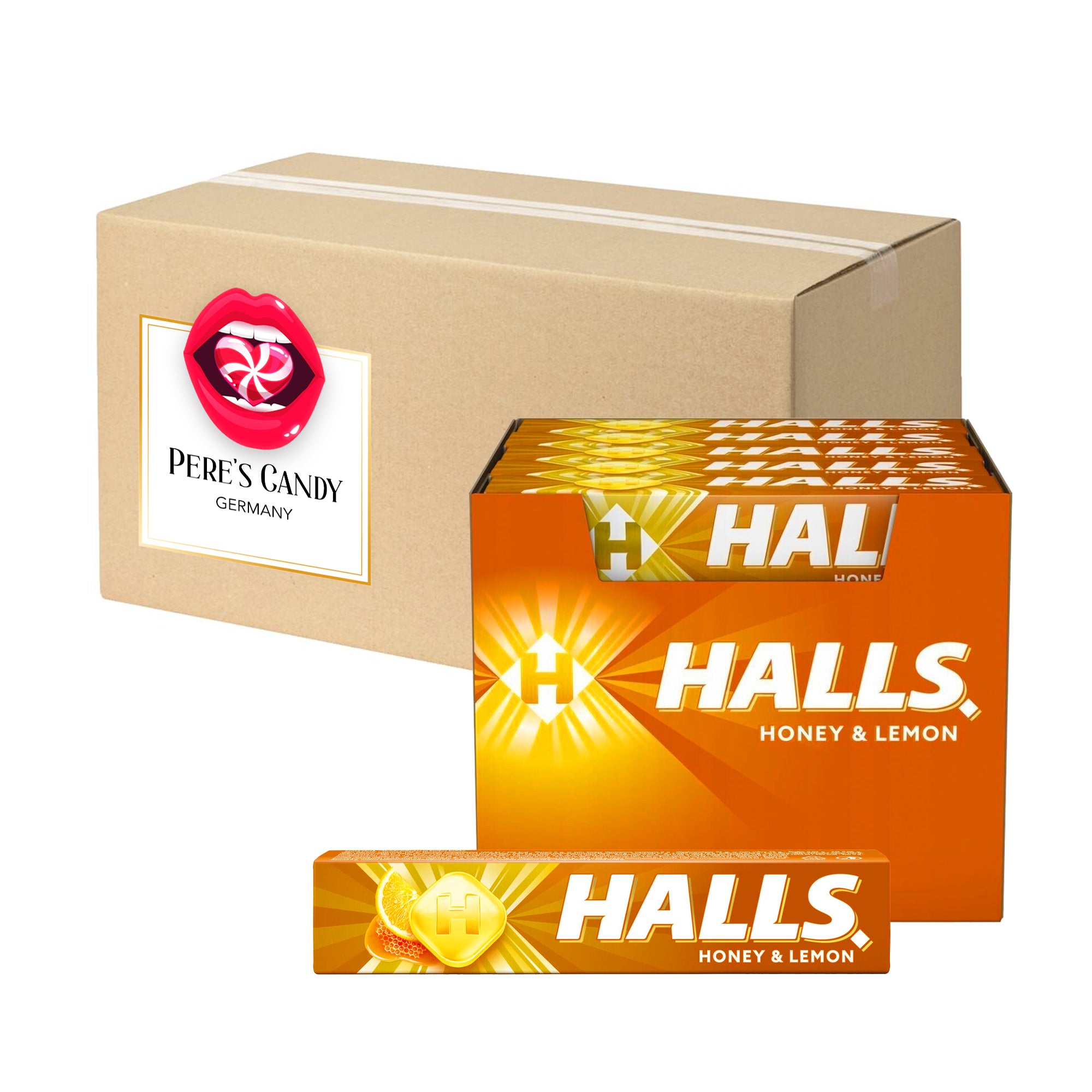 Halls Honey Lemon 20x33.5g