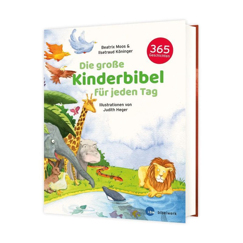 The Big Children's Bible For Every Day - Book - 365 Stories - Beatrix Moos (and Others) - 384 Pages - German - 2020 - Catholic Bible Works - Ean 9783460245204