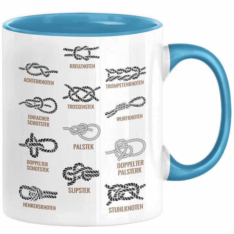Image of Knot Mug Gift Sailing And Types Of Knots