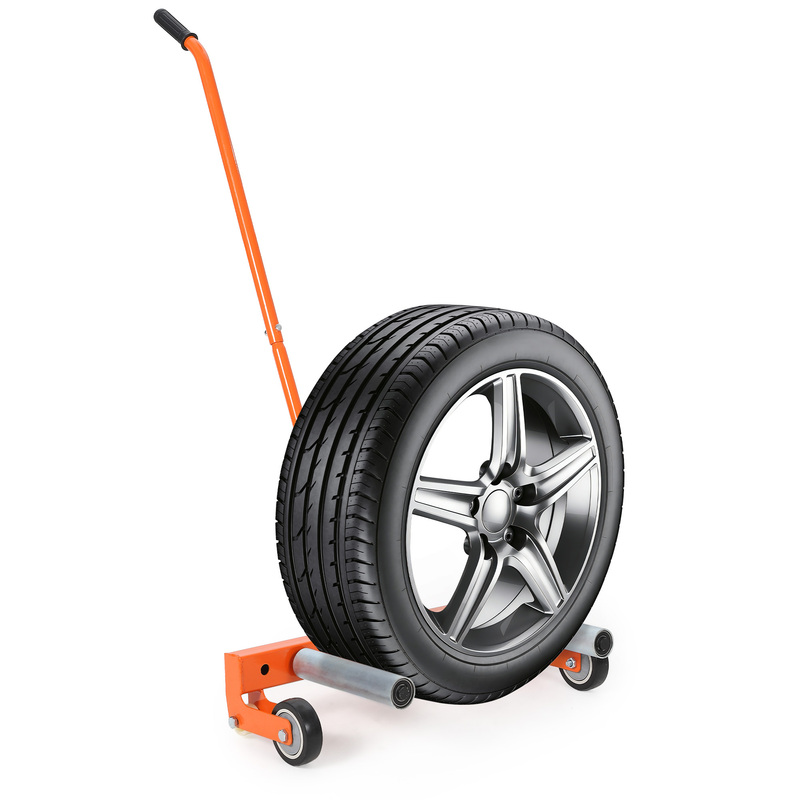 Garvee Adjustable Tire Lifter Dolly, 330lbs Semi Truck Tire Lifting Wheel Dolly For Changing And Move Large Tires, Ideal For Suv, Truck, Skid , Atv, Rv And Trailer