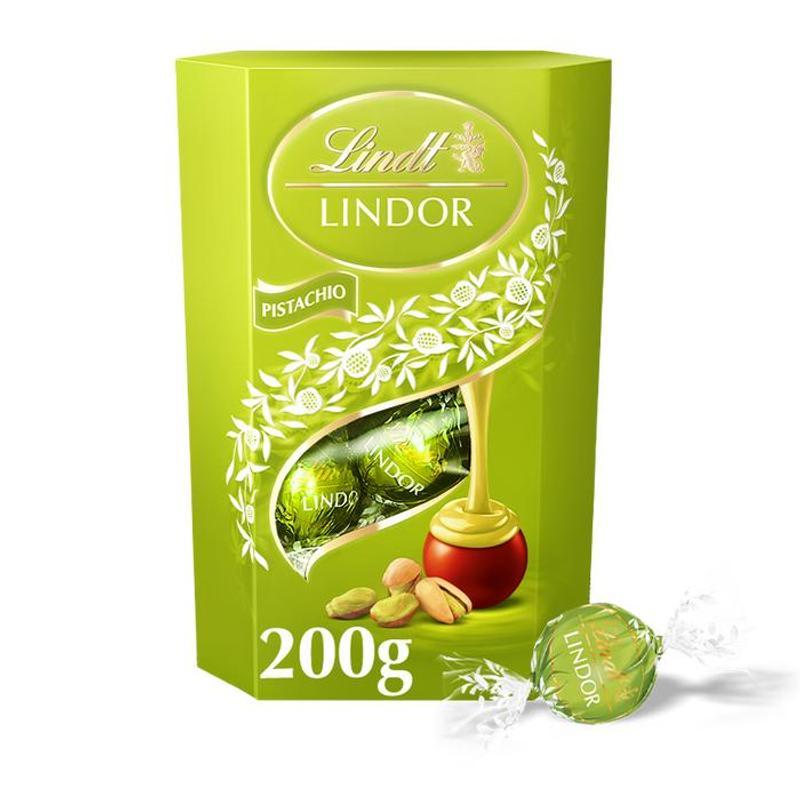 Lindt Lindor Cornet Pistachio 200g