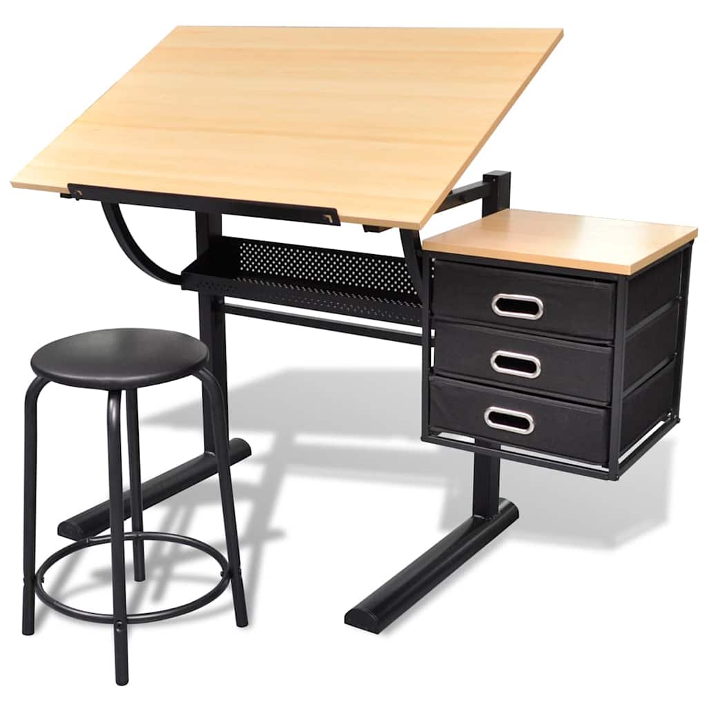Drafting Table With Stool 's Table Desk Worktable Office