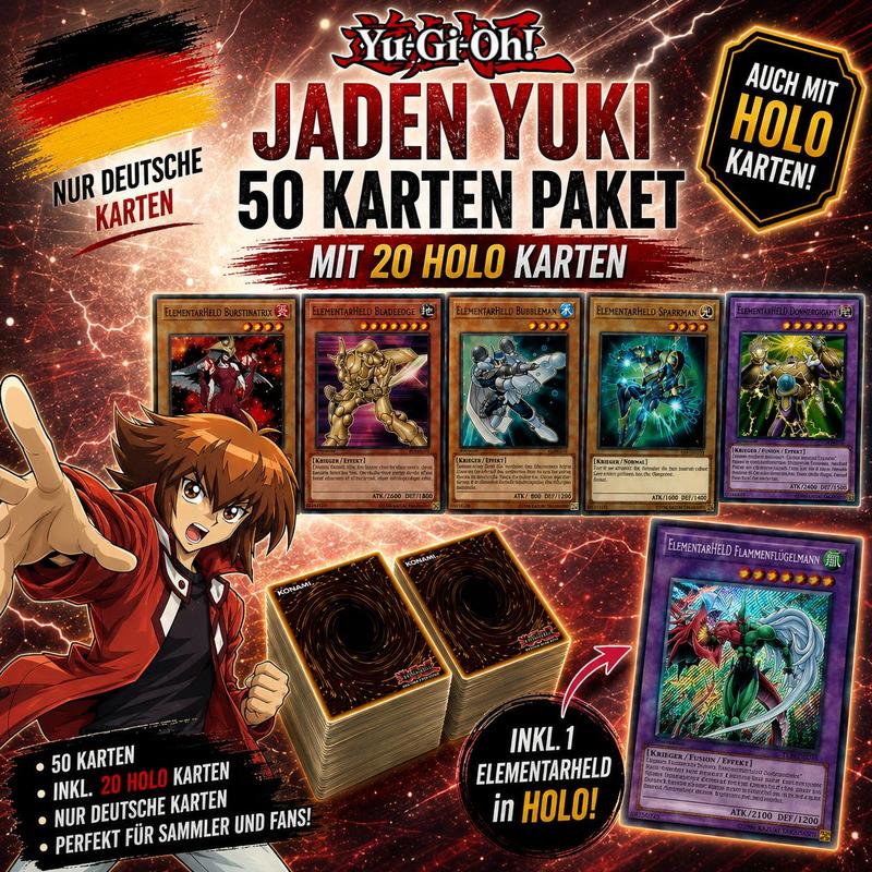 Image of Yu-gi-oh! 50-card Pack - . 20 Holos + !