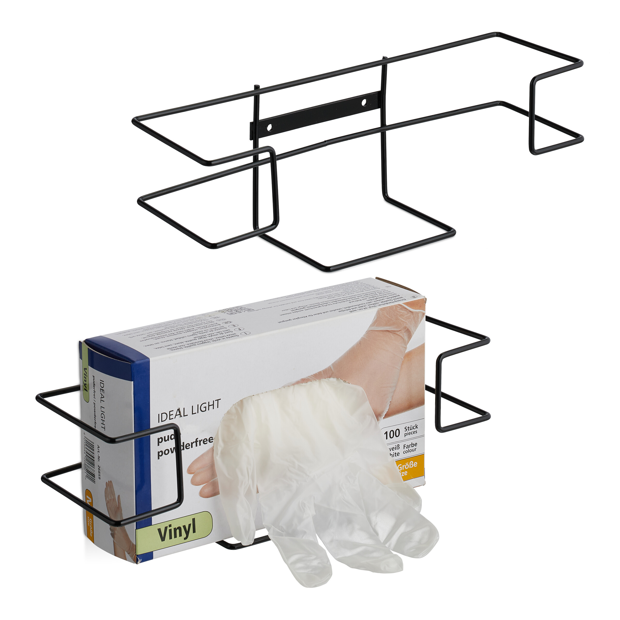 2 X Dispensers - (w)28 X (h)9.5 X (d)9.5 Cm