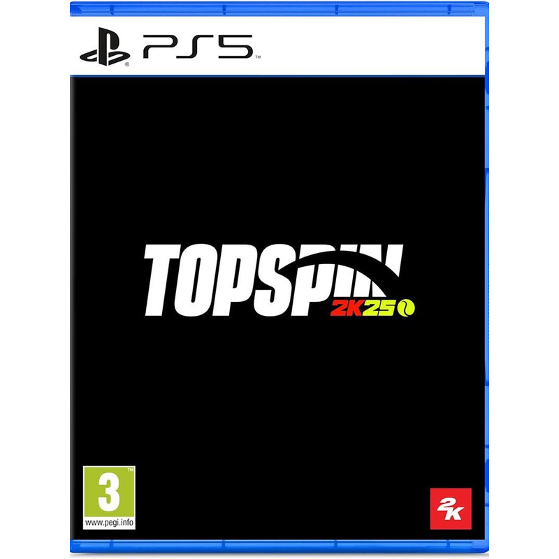Topspin 2K25 Jeu Pour Console PS5 Sony Playstation 5