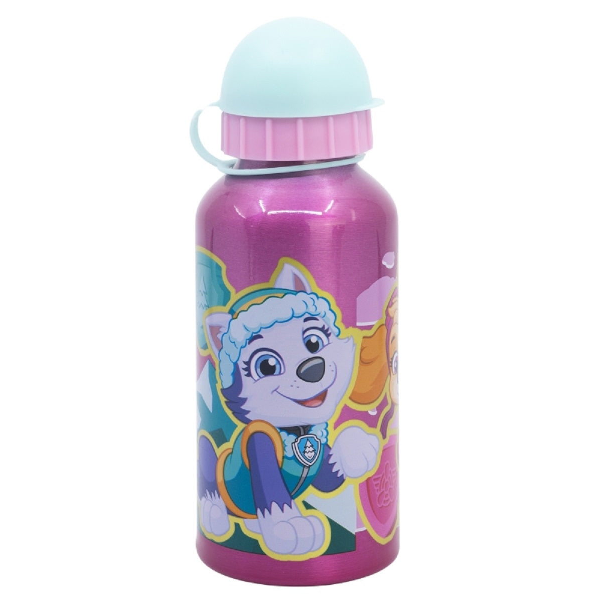 Water Bottle Aluminium, 400 Ml, With Safety Closure