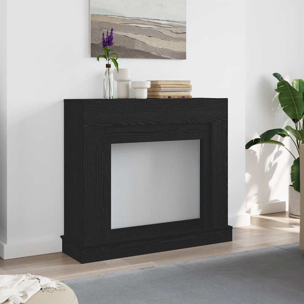 Image of Vidaxl Fireplace Surround Finish 100x30x87.5cm Wood Composite