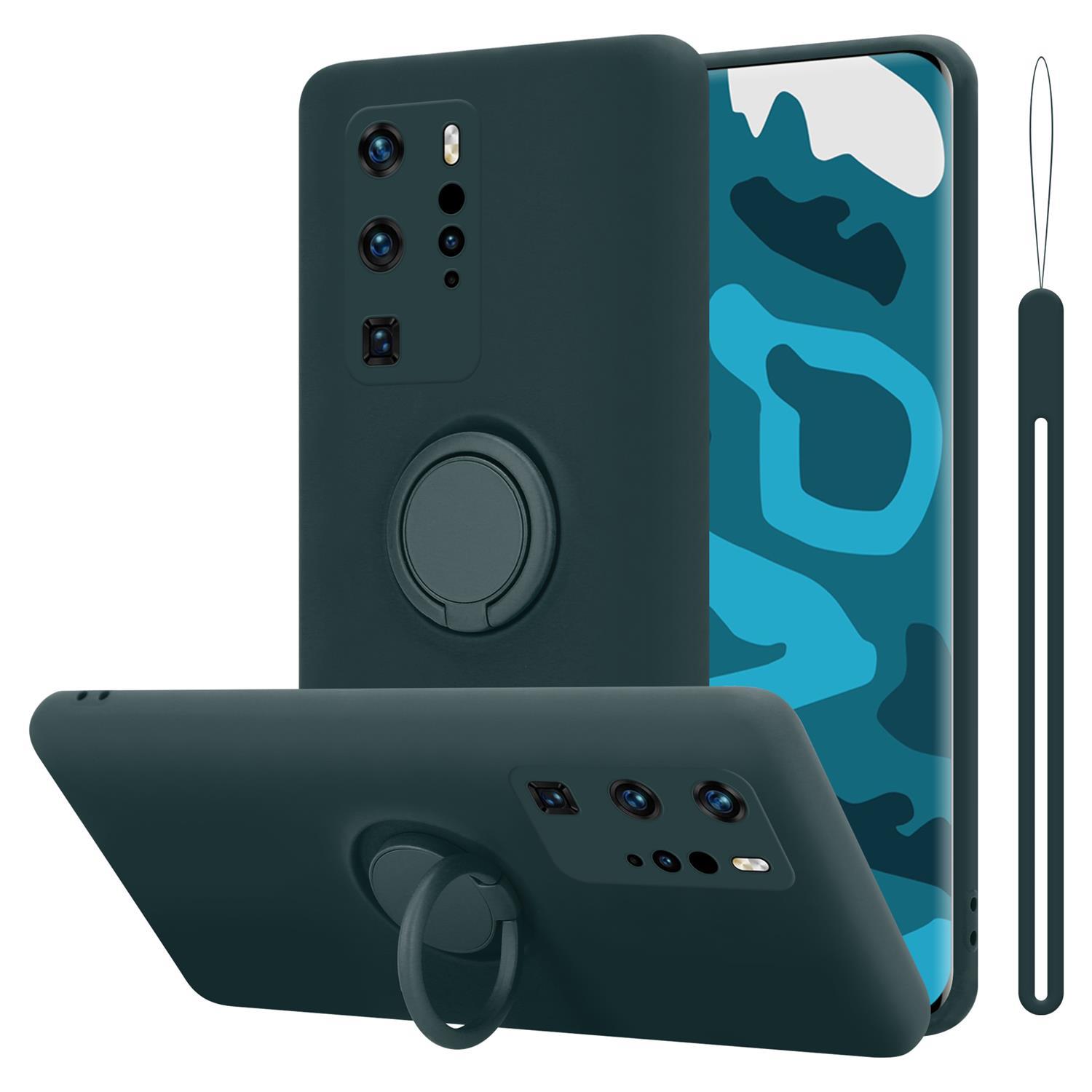 Case Compatible For Huawei P40 Pro / P40 Pro+ Protective Of Flexible Tpu Silicone With Ring Back Case Cover Phone Case