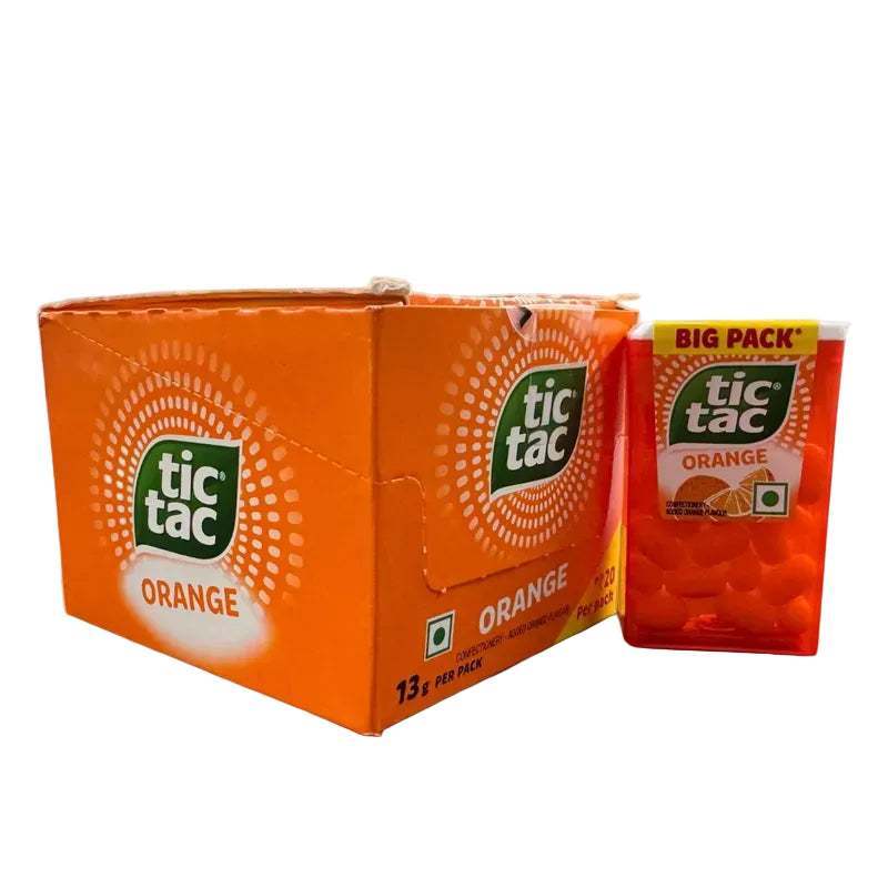Image of Tictac Dragees Orange 12 X 13g