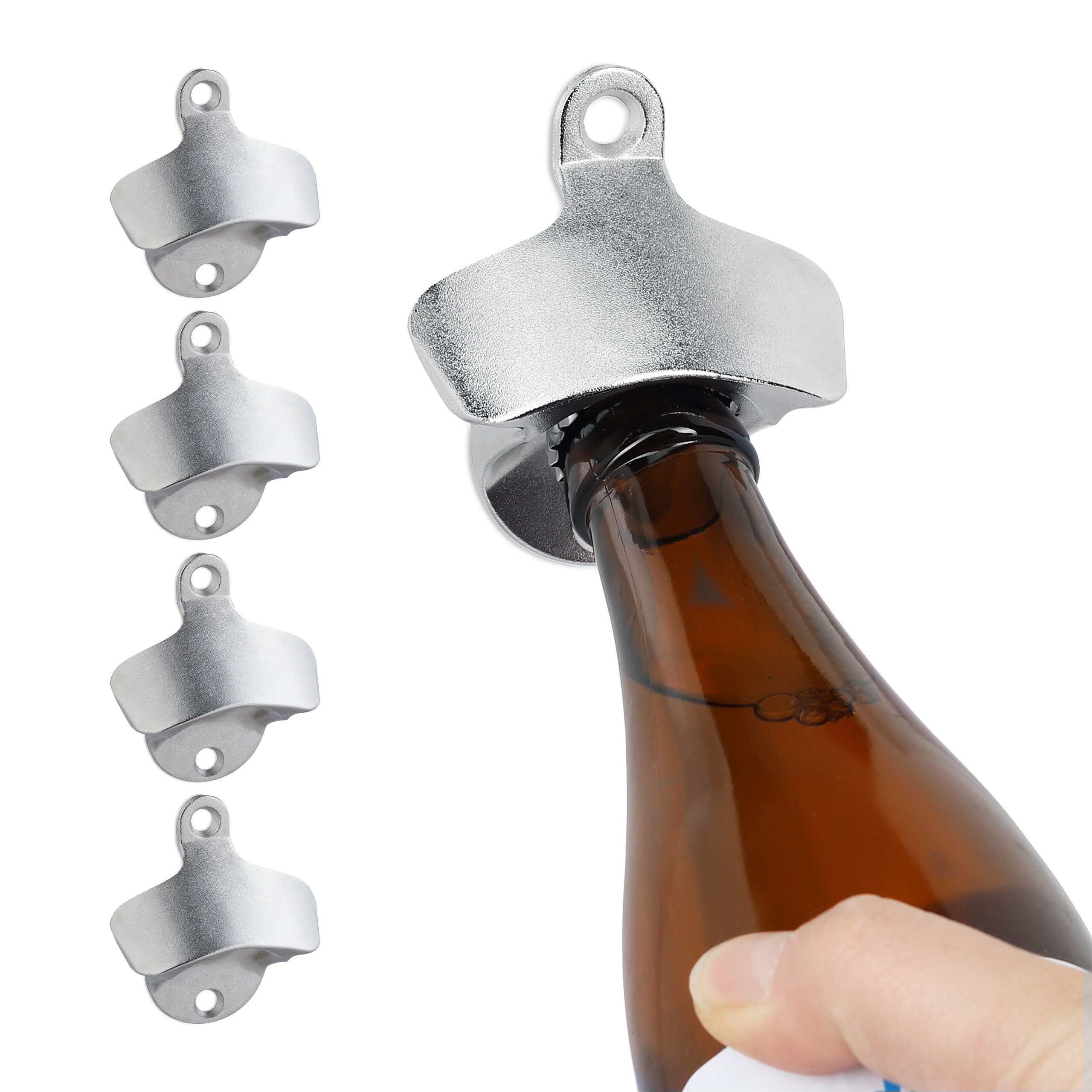 Image of 5 Silvery Bottle Openers